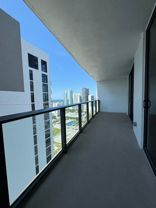 1600 NE 1st Ave Unit 2917, Miami, FL 33132 - balcony with a city view