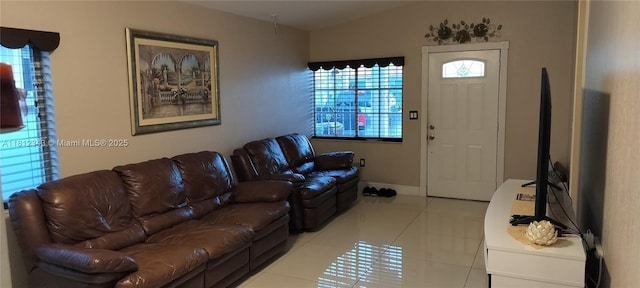 3149 W 68th Pl, Hialeah, FL 33018 - living area featuring light tile patterned floors