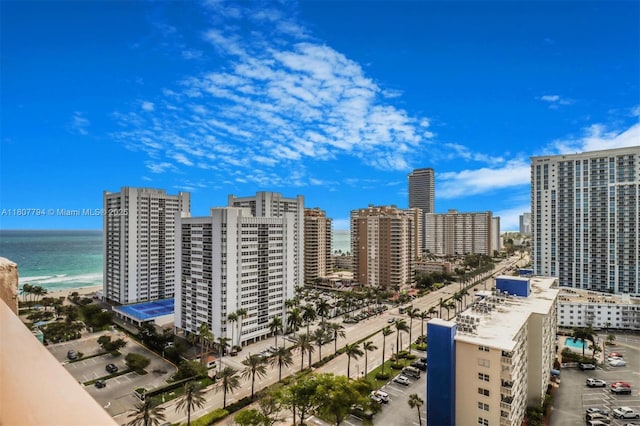 1865 S Ocean Dr Unit 18G, Hallandale Beach, FL 33009 - view of urban area with a large body of water