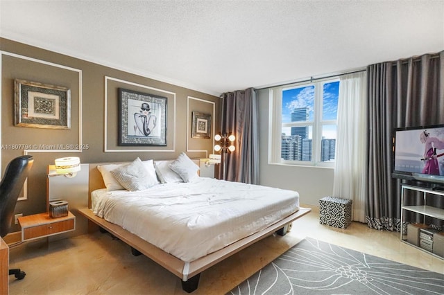 1865 S Ocean Dr Unit 18G, Hallandale Beach, FL 33009 - bedroom with crown molding