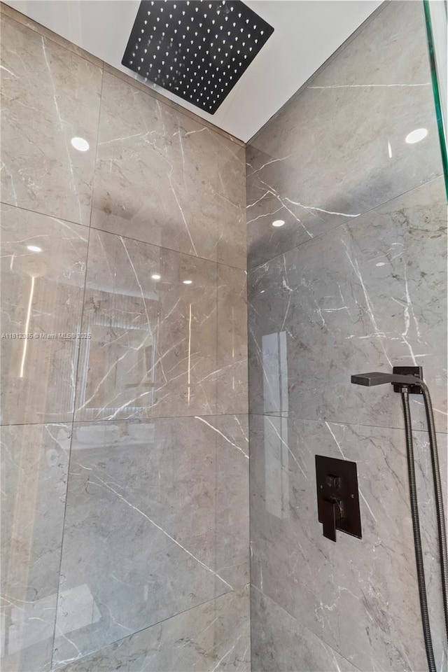 5131 Monroe St, Hollywood, FL 33021 - bathroom view of a tile shower