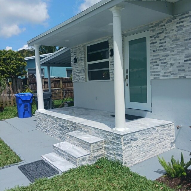 6421 Allen St, Hollywood, FL 33024 - view of patio