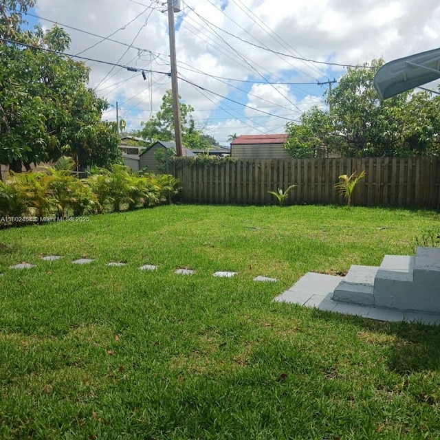 6421 Allen St, Hollywood, FL 33024 - view of yard