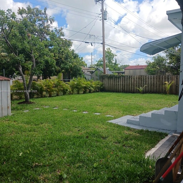 6421 Allen St, Hollywood, FL 33024 - view of yard