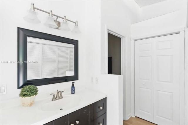 4225 N 76th Ave, Davie, FL 33024 - bathroom with vanity and a closet