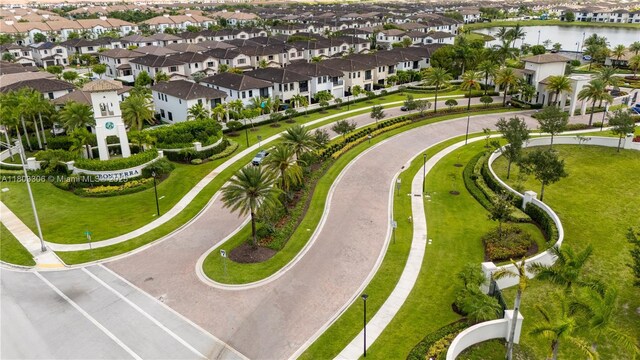9214 W 33rd Ln, Hialeah, FL 33018 - aerial view of residential area featuring a large body of water