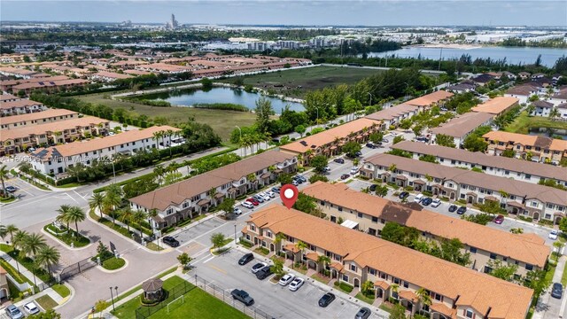 9214 W 33rd Ln, Hialeah, FL 33018 - bird's eye view of a large body of water and apartment complex