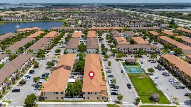 9214 W 33rd Ln, Hialeah, FL 33018 - aerial view of residential area featuring a large body of water