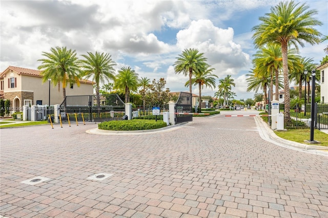 9214 W 33rd Ln, Hialeah, FL 33018 - view of community featuring a gate