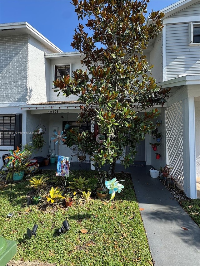10428 NW 3rd St, Pembroke Pines, FL 33026 - view of front facade with stucco siding
