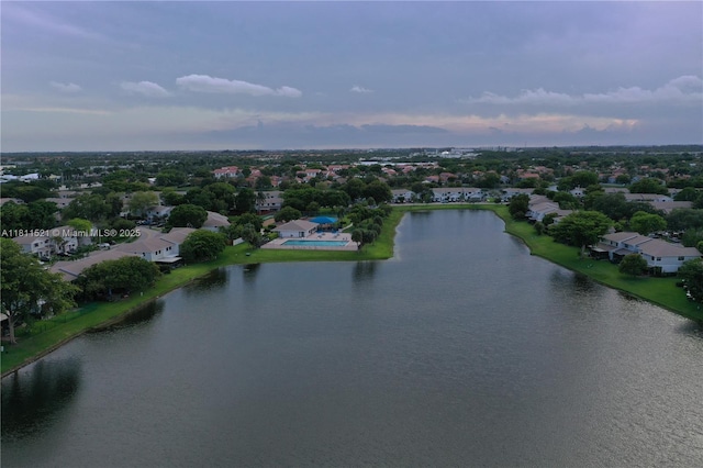 10428 NW 3rd St, Pembroke Pines, FL 33026 - aerial overview of property's location with a nearby body of water