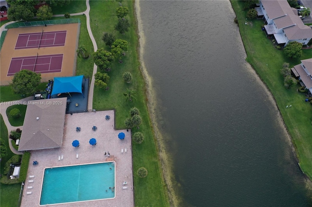 10428 NW 3rd St, Pembroke Pines, FL 33026 - aerial view of property's location featuring a large body of water