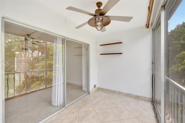 1055 Country Club Dr Unit 406, Margate, FL 33063 - view of unfurnished sunroom