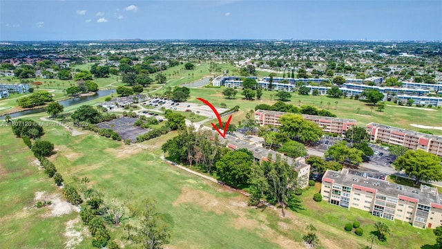 1055 Country Club Dr Unit 406, Margate, FL 33063 - aerial view of apartment complex, a large body of water, and a golf course