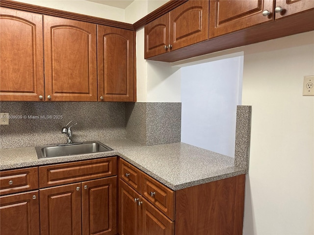 1130 11th St Unit 4J, Miami Beach, FL 33139 - kitchen with a sink and backsplash