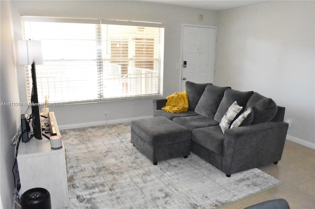 3586 N University Dr Unit U-6, Coral Springs, FL 33065 - living room featuring baseboards