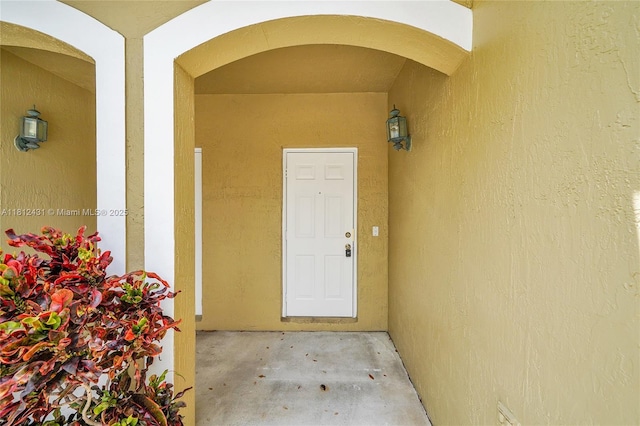 12106 SW 2nd St, Pembroke Pines, FL 33025 - entrance to property with stucco siding