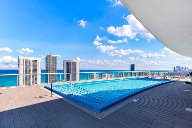 2602 E Hallandale Beach Blvd Unit R1009, Hallandale Beach, FL 33009 - community pool with a water view
