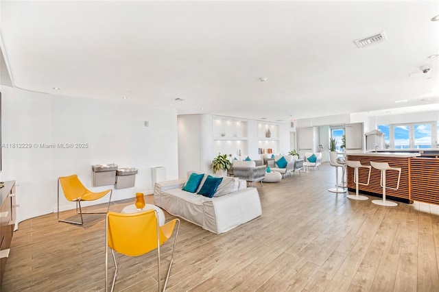 2602 E Hallandale Beach Blvd Unit R1009, Hallandale Beach, FL 33009 - living area with wood finished floors