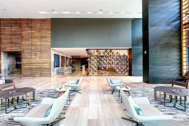 3470 E Coast Ave Unit H1006, Miami, FL 33137 - common area featuring a high ceiling