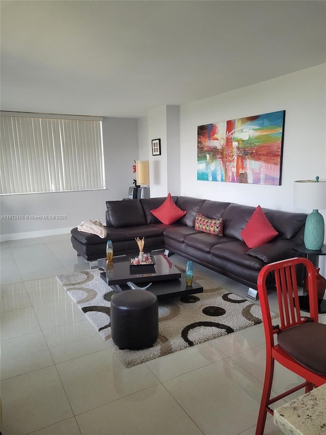 4330 Hillcrest Dr Unit 619, Hollywood, FL 33021 - living room featuring tile patterned floors