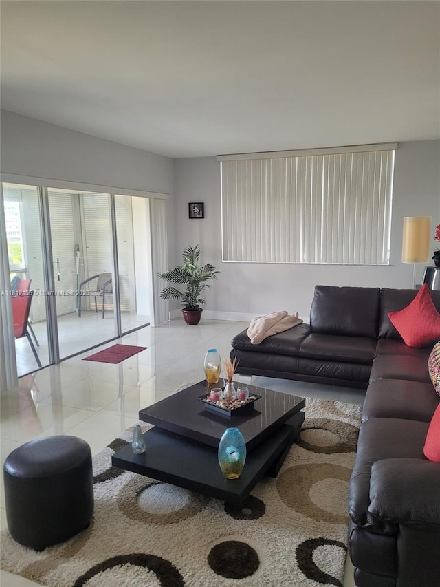 4330 Hillcrest Dr Unit 619, Hollywood, FL 33021 - living area with tile patterned flooring