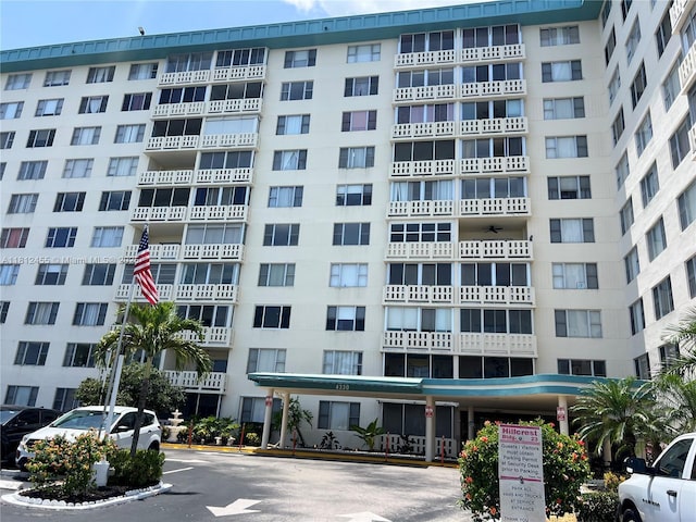 4330 Hillcrest Dr Unit 619, Hollywood, FL 33021 - view of apartment building / complex with uncovered parking