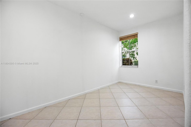 1906 Timberline Rd, Weston, FL 33327 - empty room featuring recessed lighting and light tile patterned floors