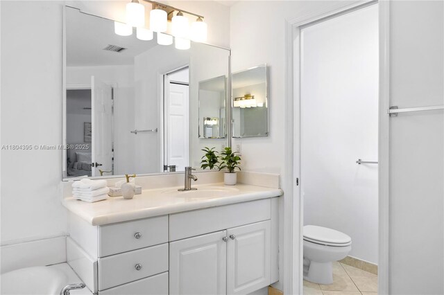 1906 Timberline Rd, Weston, FL 33327 - bathroom with vanity and tile patterned flooring
