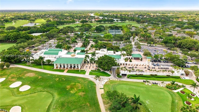 1906 Timberline Rd, Weston, FL 33327 - bird's eye view of a golf course and a large body of water