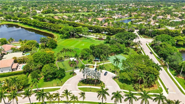 1906 Timberline Rd, Weston, FL 33327 - view of property location with a nearby body of water, nearby suburban area, and a tree filled landscape