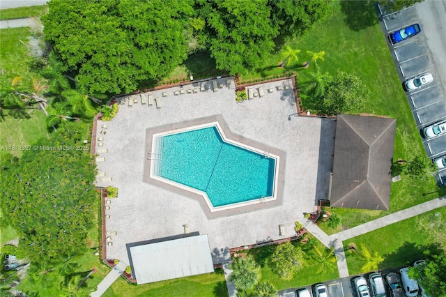 801 SW 138th Ave Unit 404E, Pembroke Pines, FL 33027 - view of subject property with a pool
