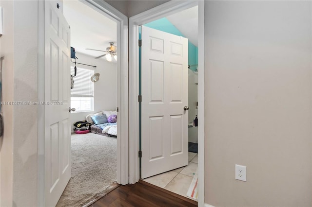 1070 Swiss Pointe Ln, Rockledge, FL 32955 - corridor featuring wood finished floors