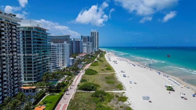 5701 Collins Ave Unit 712, Miami Beach, FL 33140 - water view featuring local beach