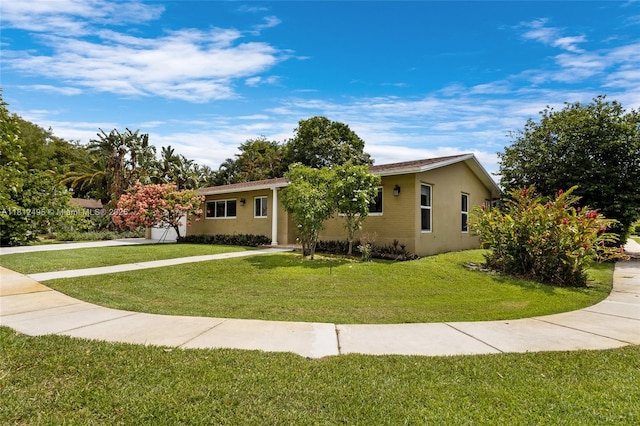10421 NW 21st St, Pembroke Pines, FL 33026 - single story home featuring a front yard and stucco siding