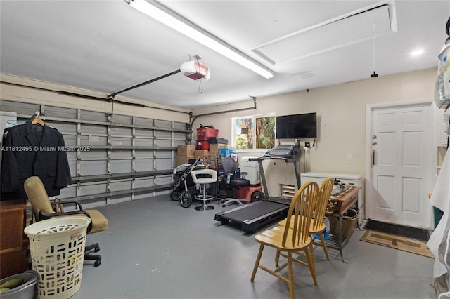 10421 NW 21st St, Pembroke Pines, FL 33026 - garage featuring a garage door opener