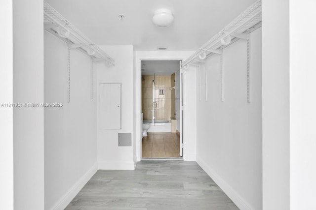 1750 N Bayshore Dr Unit 4801, Miami, FL 33132 - walk in closet featuring light wood finished floors