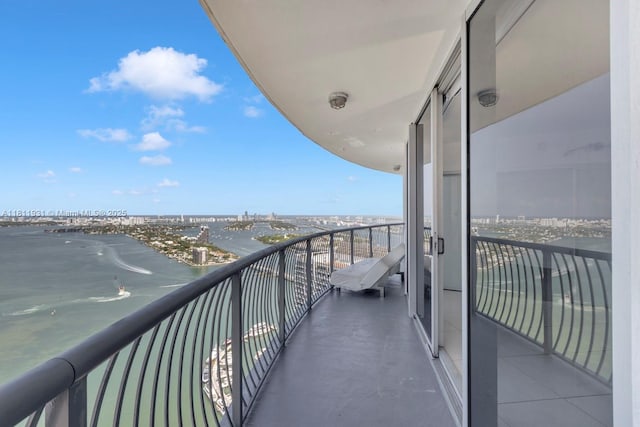 1750 N Bayshore Dr Unit 4801, Miami, FL 33132 - balcony with a view of city and a water view