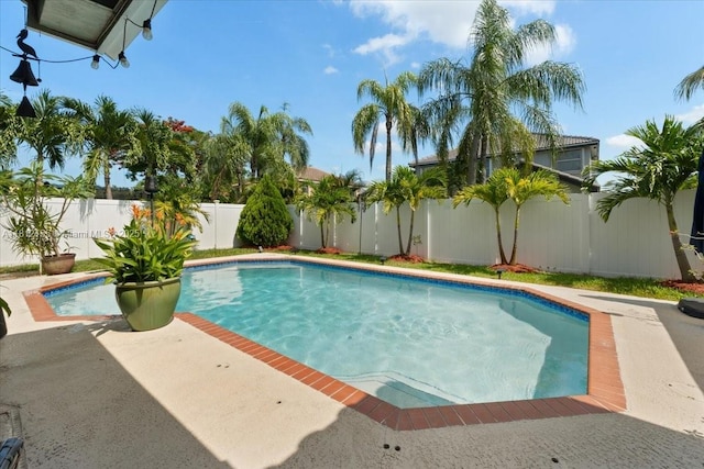 18342 NW 11th St, Pembroke Pines, FL 33029 - view of pool with a fenced backyard