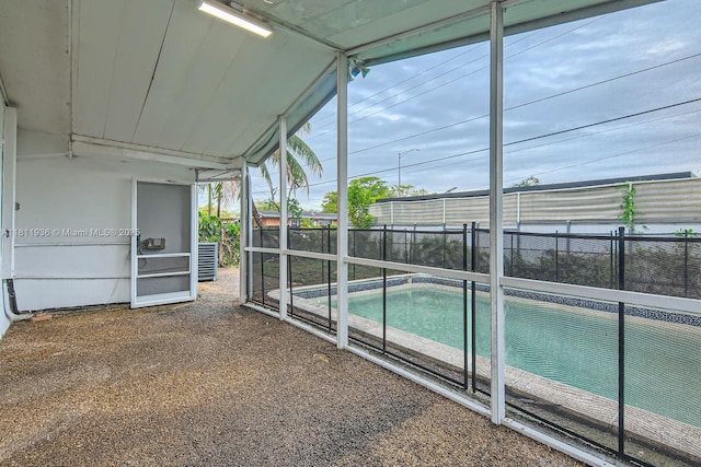 7521 Granada Blvd, Miramar, FL 33023 - view of unfurnished sunroom