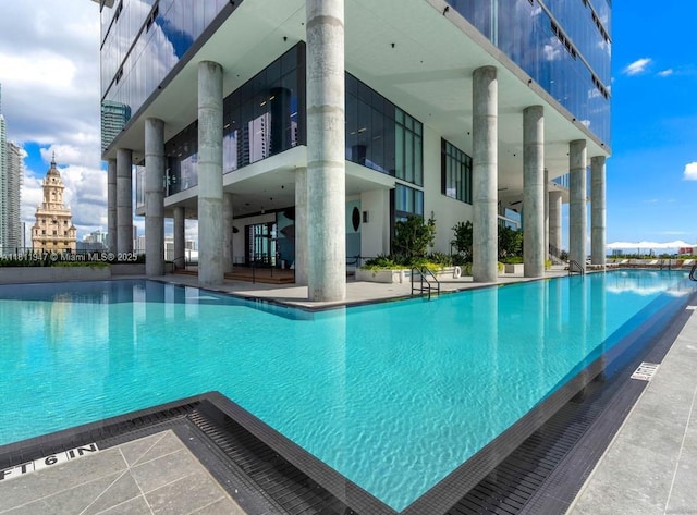 398 NE 5th St Unit 2704, Miami, FL 33132 - community pool featuring a patio