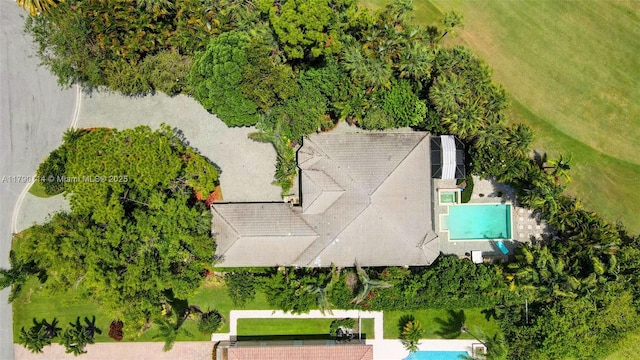 8244 Lakeview Dr, West Palm Beach, FL 33412 - aerial view of property and surrounding area with a pool