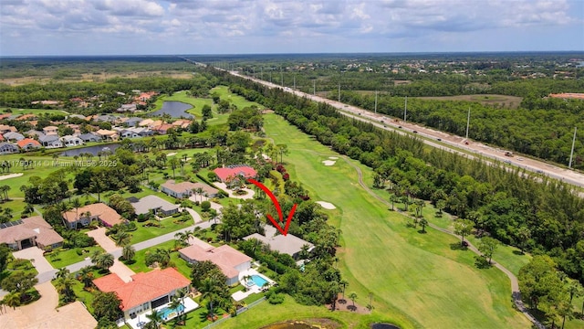8244 Lakeview Dr, West Palm Beach, FL 33412 - view of property location featuring a golf course, a large body of water, and nearby suburban area