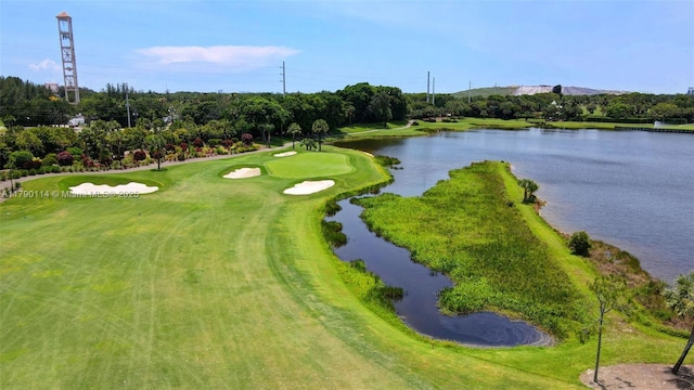 8244 Lakeview Dr, West Palm Beach, FL 33412 - view of community with golf course view, view of wooded area, and a water view