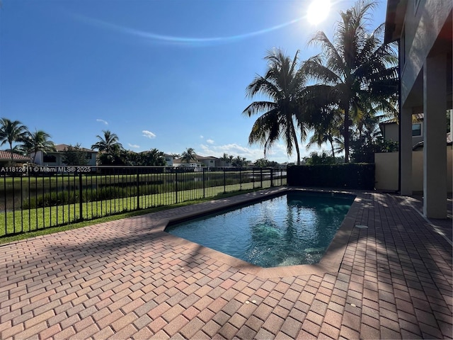 8248 Lost Creek Ln, Delray Beach, FL 33446 - view of swimming pool with a patio area