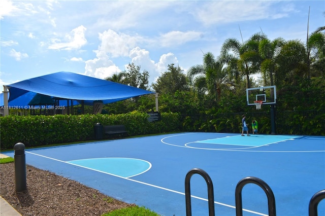 8248 Lost Creek Ln, Delray Beach, FL 33446 - view of sport court with community basketball court