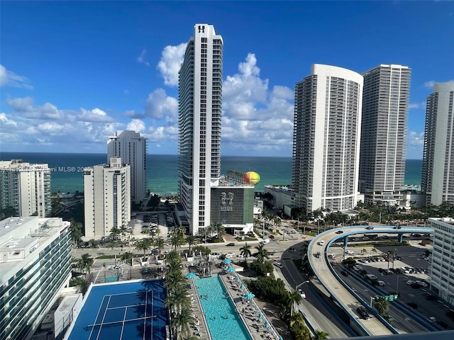 4010 S Ocean Dr Unit R1705, Hollywood, FL 33019 - city view featuring a nearby body of water