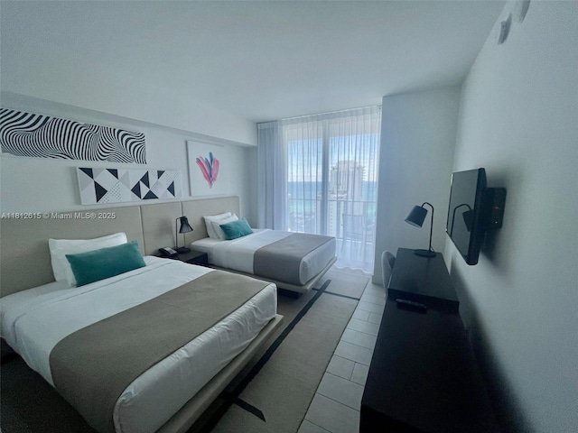 4010 S Ocean Dr Unit R1705, Hollywood, FL 33019 - bedroom with tile patterned floors