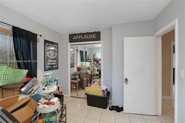 17501 SW 89th Ave, Palmetto Bay, FL 33157 - corridor with tile patterned flooring and baseboards