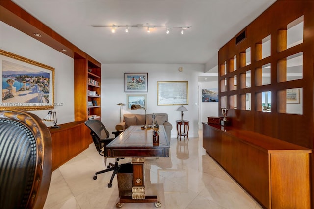 19955 NE 38th Ct Unit 2204, Aventura, FL 33180 - office area featuring track lighting
